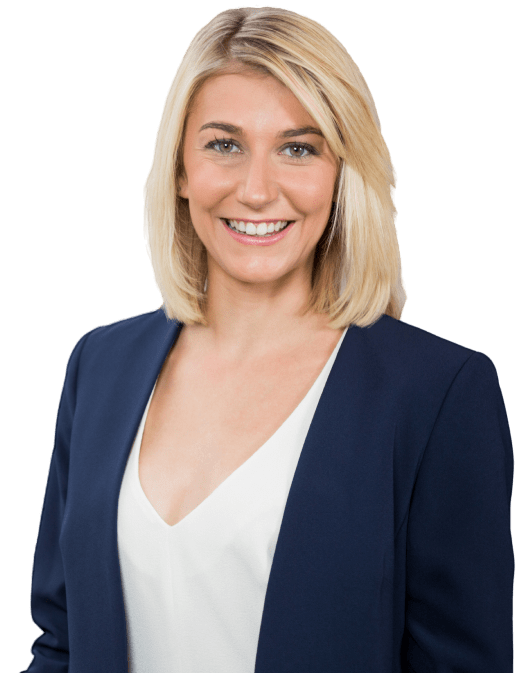 Lawyer in blue suite